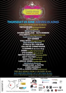 3 STAGES, SWIMMING POOL PARTY AT LIQUID DURING SONAR WEEK!