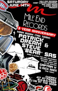 Mile End Records 3rd anniversary and Sunset @ Terrasse Bonsecours (Canada), 6/14